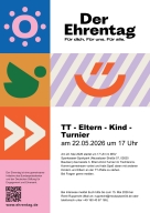 Tischtennis-Eltern-Kind-Turnier am 22. Mai 2026 um 17:00 Uhr im MSV Sparkassen-Sportpark